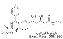 Rosuvastatin (3R,5R)-Isomer Ethyl Ester